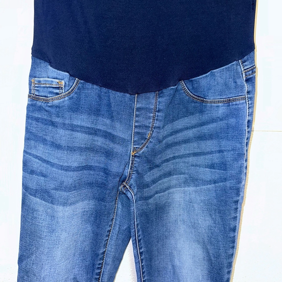Women's S.O.N.G. Maternity Jeans Size Small Blue - Picture 2 of 9